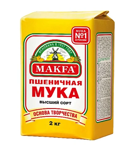 Мука Пшеничная 2 кг Макфа