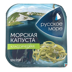 Капуста морская Русское море маринованная Классическая 200 г