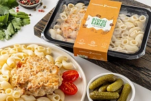 Котлеты свиные оригинальные с макаронами замороженные 250 г Котлеты свиные оригинальные с макаронами замороженные 250 г