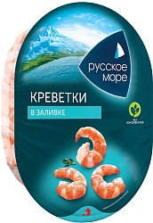 Мясо креветки Русское море в заливке 180 г