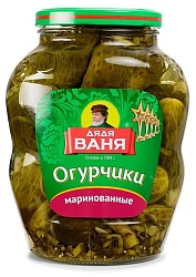 Огурчики Дядя Ваня маринованные 1800 г