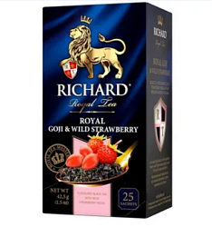 Чай Royal Goji&Wild Strawberry Richard 25*1,7 г